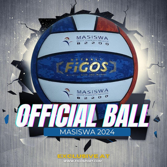 Figos Tournament Grade Netball Exclusive Masiswa Logo 2024 Edition