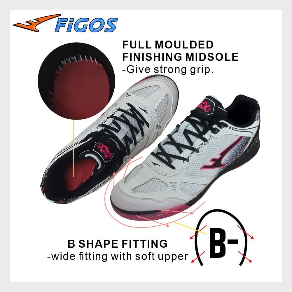 FIGOS PRO QATTO META FUTSAL WHITE TIGER UNISEX FOR MEN & WOMEN