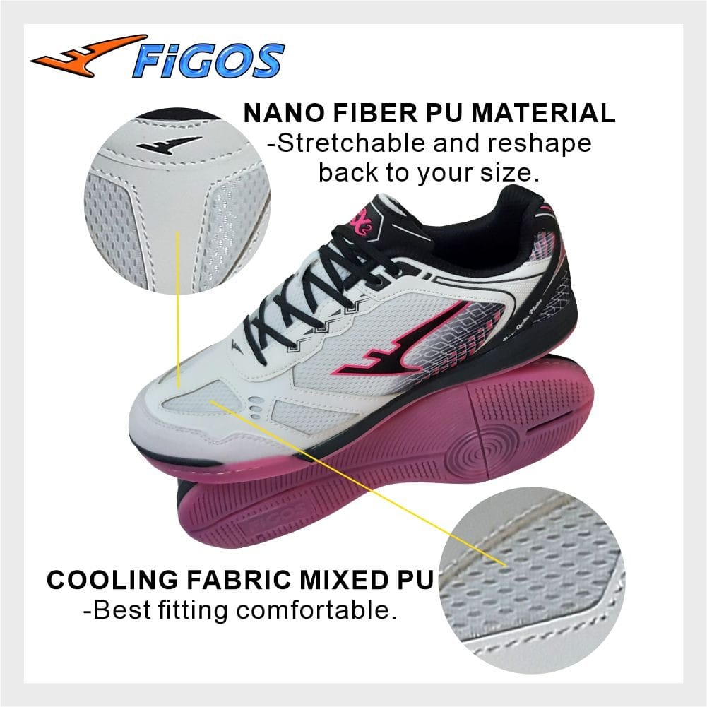 FIGOS PRO QATTO META FUTSAL WHITE TIGER UNISEX FOR MEN & WOMEN